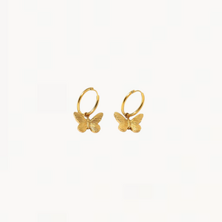 Butterfly Drop Earring