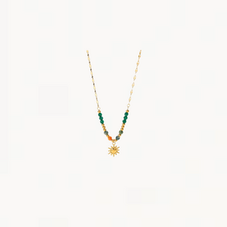 Sunburst Pendant Necklace